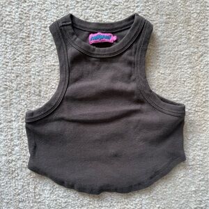 Edikted Brown Tank Top